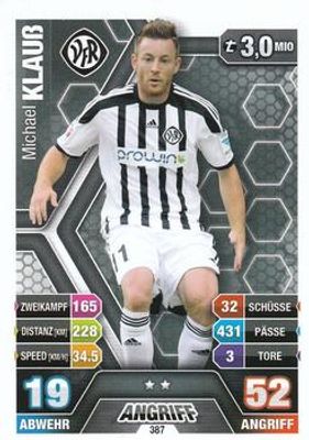 2014 Topps Match Attax Bundesliga #387 Base