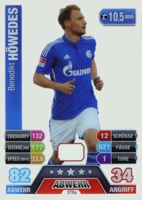 2014 Topps Match Attax Bundesliga #278a Base