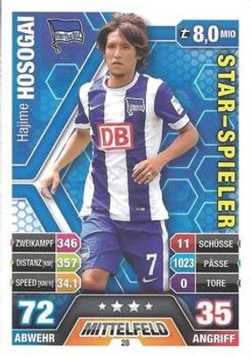 2014 Topps Match Attax Bundesliga #28 Base