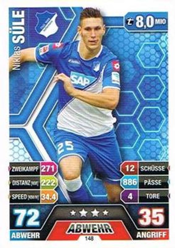 2014 Topps Match Attax Bundesliga #148 Base