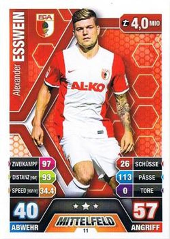 2014 Topps Match Attax Bundesliga #11 Base