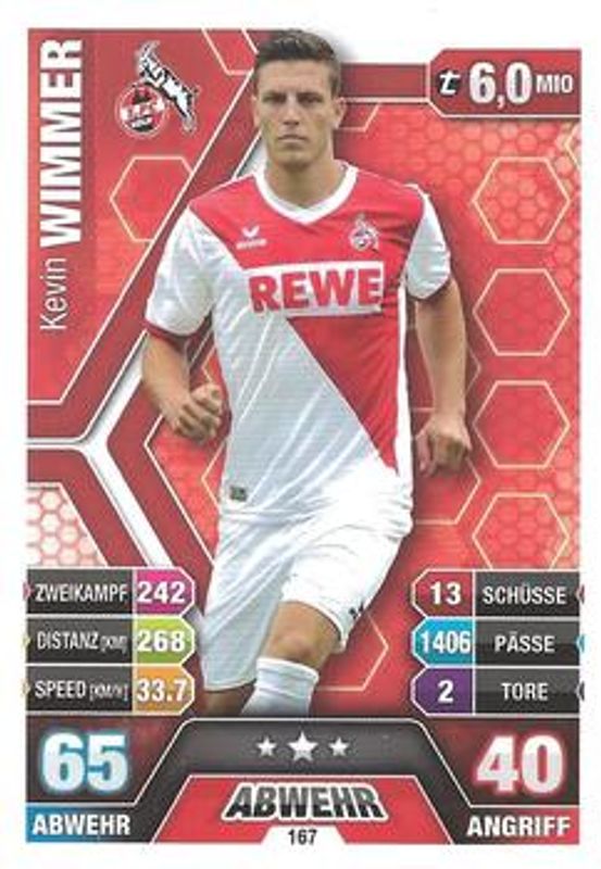 2014 Topps Match Attax Bundesliga #167 Base