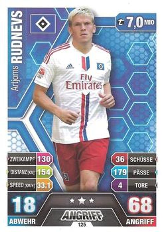 2014 Topps Match Attax Bundesliga #125 Base