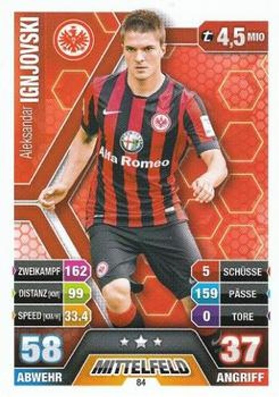 2014 Topps Match Attax Bundesliga #84 Base