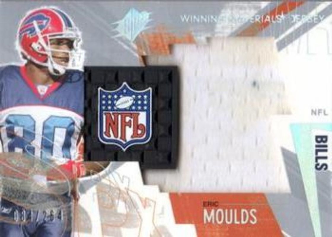 Eric Moulds 2003 SPx #NFL-EM Winning Materials /350 RAW