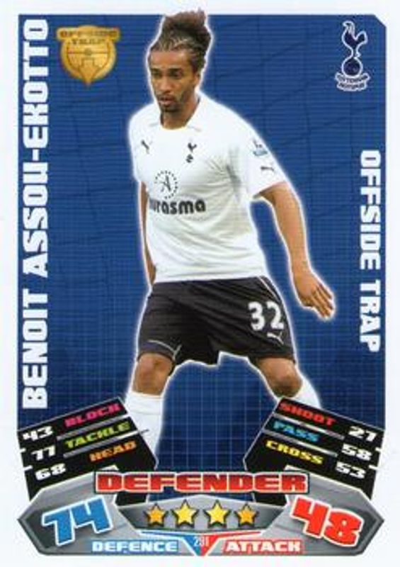 2011 Topps Match Attax Premier League #291 Base