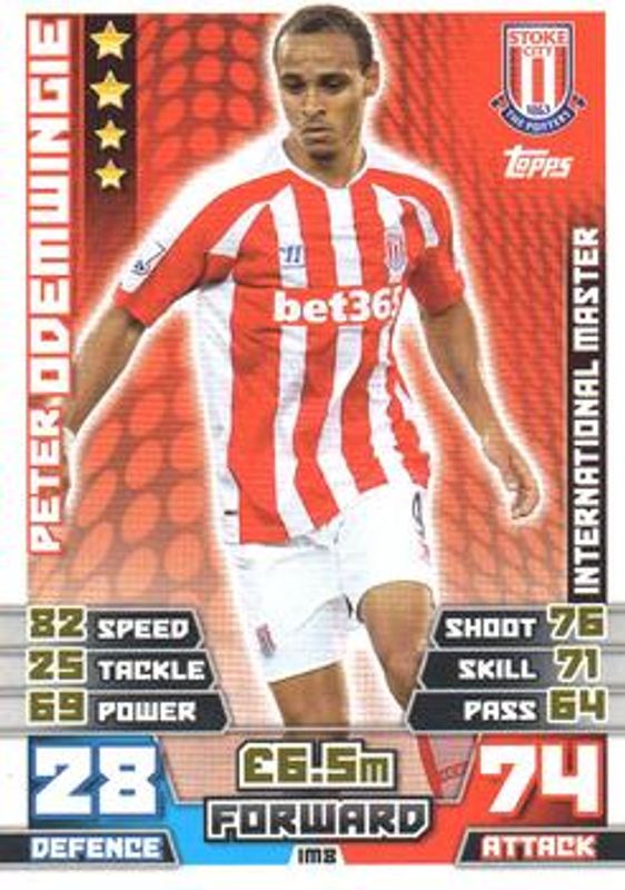 2014 Topps Match Attax Premier League #IM8 International Master