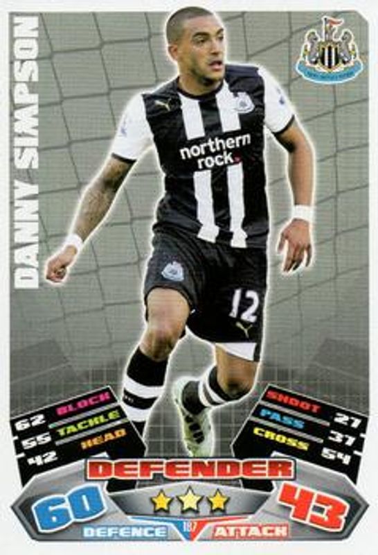2011 Topps Match Attax Premier League #187 Base