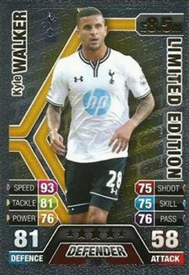 2013 Topps Match Attax Premier League #LE6 Limited Edition Gold