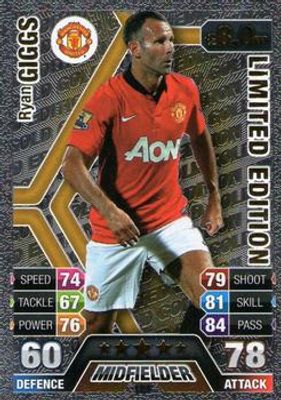 2013 Topps Match Attax Premier League #LE5 Limited Edition Gold