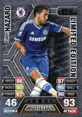 2013 Topps Match Attax Premier League #LE1 Limited Edition Silver