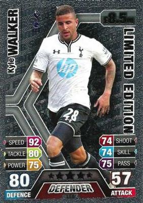 2013 Topps Match Attax Premier League #LE6 Limited Edition Silver