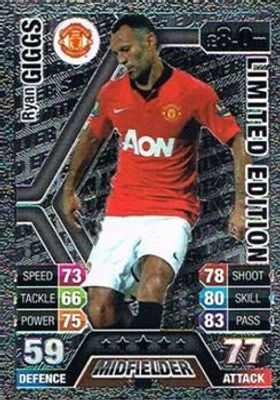 2013 Topps Match Attax Premier League #LE5 Limited Edition Silver