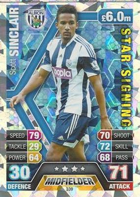 2013 Topps Match Attax Premier League #339 Base