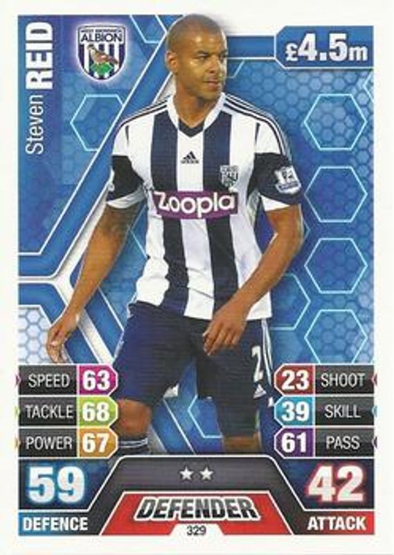 2013 Topps Match Attax Premier League #329 Base