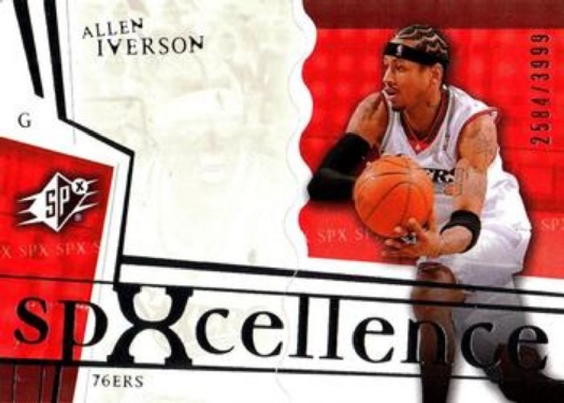 Allen Iverson 2003 SPx #91 Base /3999 RAW