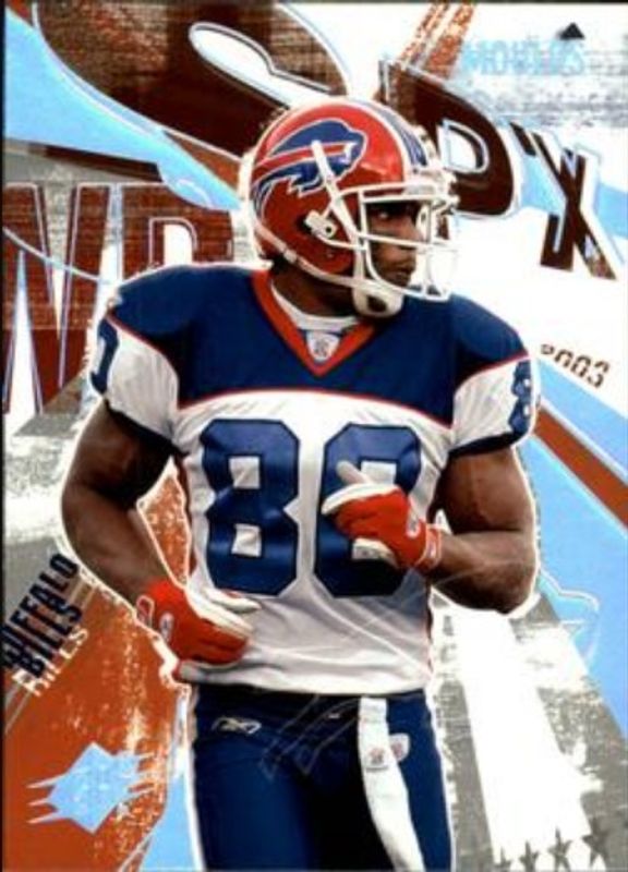 Eric Moulds 2003 SPx #50 Base /1100 RAW