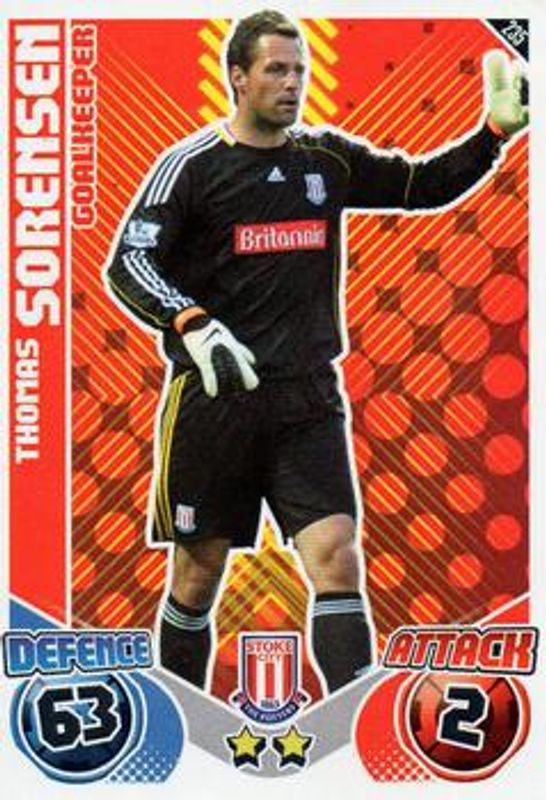 2010 Topps Match Attax Premier League #235 Base