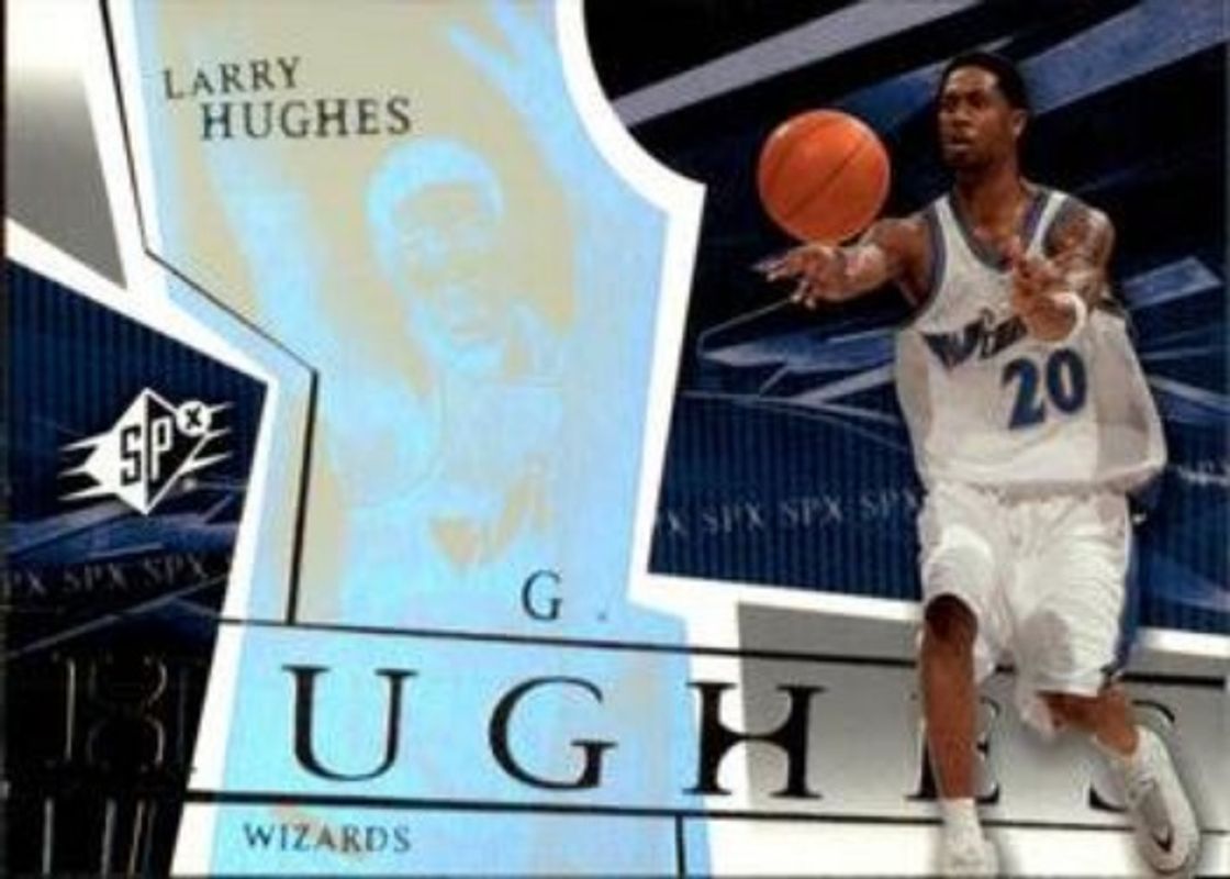 Larry Hughes 2003 SPx #90 Base /3999 RAW