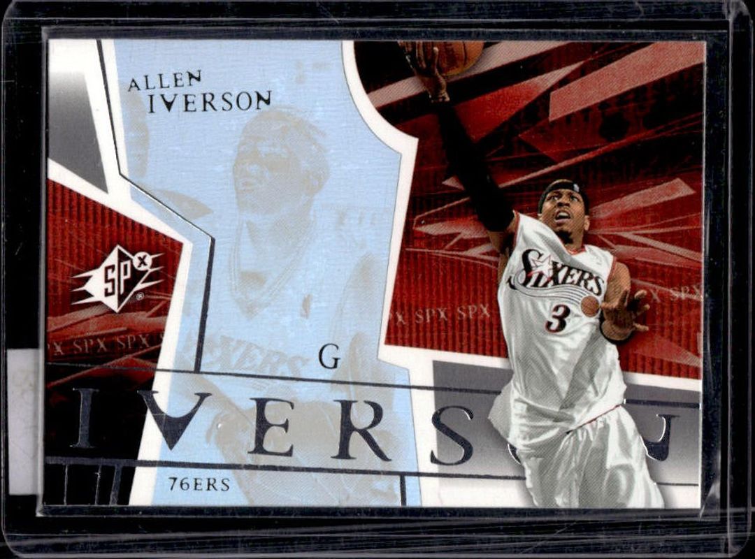 Allen Iverson 2003 SPx #63 Base /3999 RAW