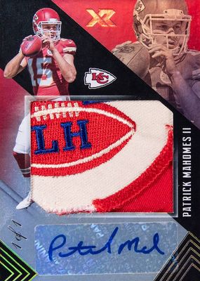 2017 XR #RJA-PM Rookie Jumbo Swatch Autographs - Super Prime /1