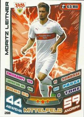 2013 Topps Match Attax Bundesliga #298 Base