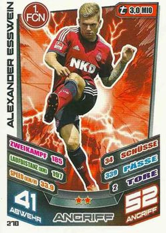 2013 Topps Match Attax Bundesliga #270 Base