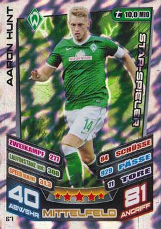 2013 Topps Match Attax Bundesliga #67 Base