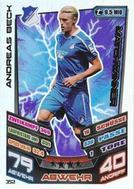 2013 Topps Match Attax Bundesliga #352 Base
