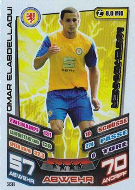 2013 Topps Match Attax Bundesliga #331 Base