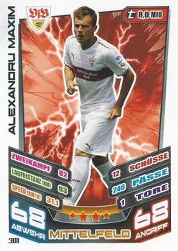 2013 Topps Match Attax Bundesliga #301 Base