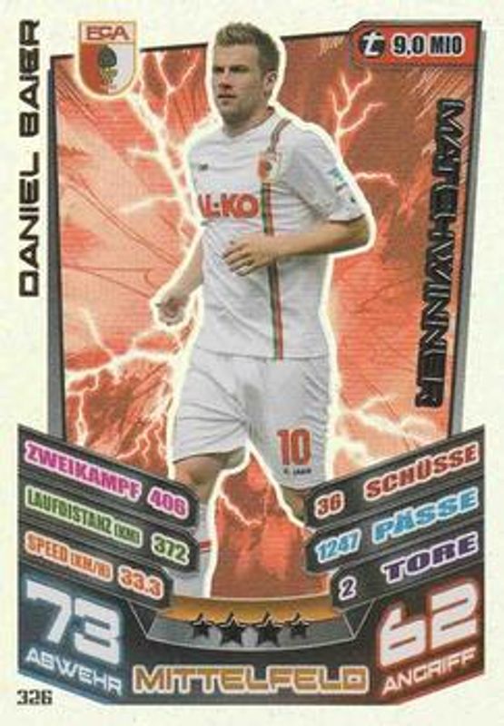2013 Topps Match Attax Bundesliga #326 Base