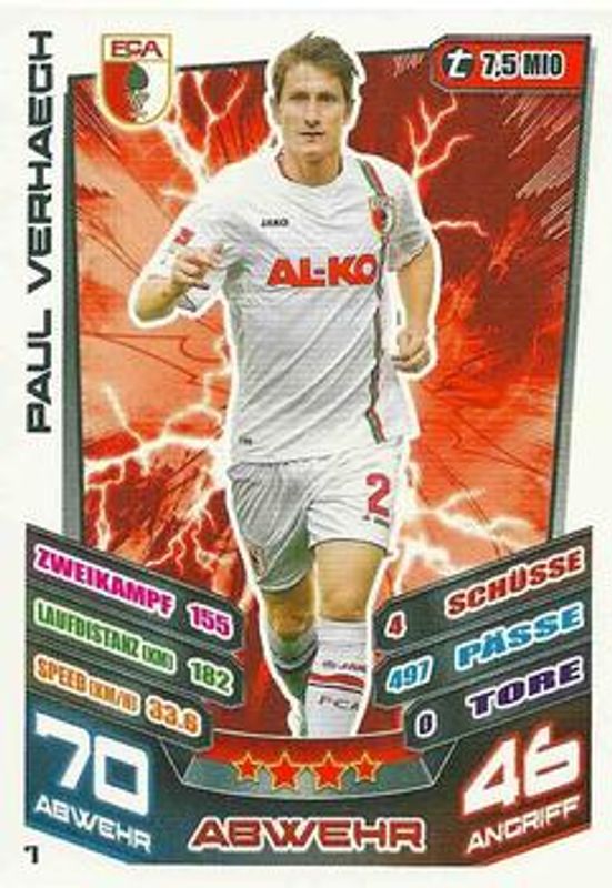 2013 Topps Match Attax Bundesliga #7 Base