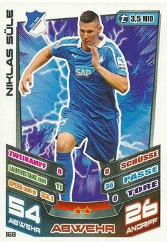 2013 Topps Match Attax Bundesliga #168 Base