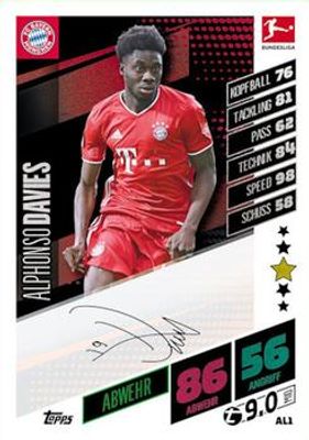 2020 Topps Match Attax Bundesliga #AL1 Autographed Limited Edition