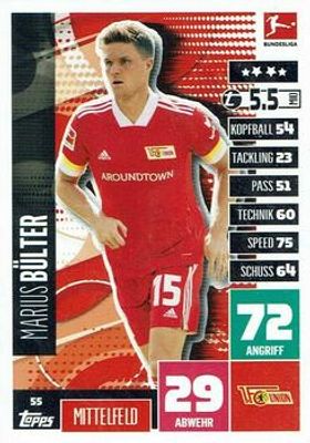 2020 Topps Match Attax Bundesliga #55 Base