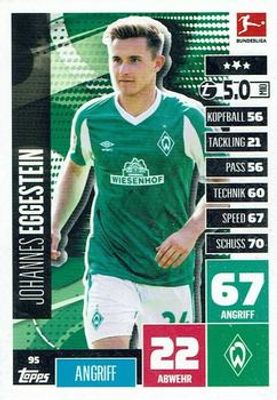 2020 Topps Match Attax Bundesliga #95 Base