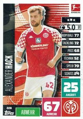 2020 Topps Match Attax Bundesliga #228 Base