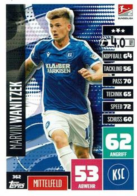 2020 Topps Match Attax Bundesliga #362 Base