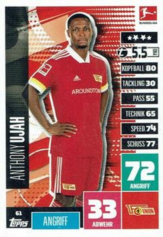 2020 Topps Match Attax Bundesliga #61 Base