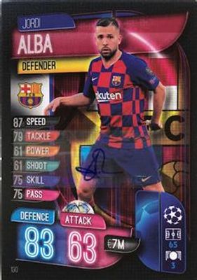 2019 Topps Match Attax UEFA Champions League UK #SC01 Signatures Card