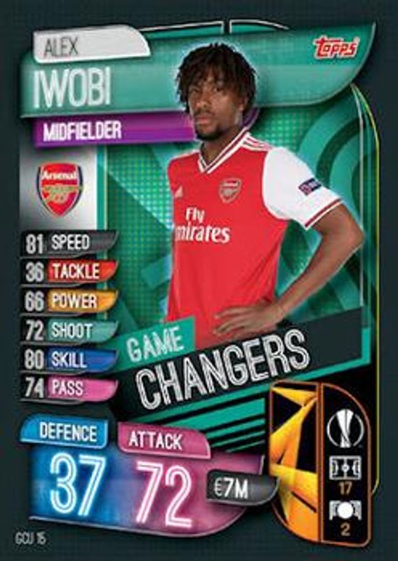 2019 Topps Match Attax UEFA Champions League UK #GCU15 Game Changers