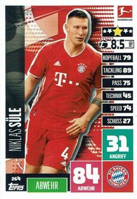 2020 Topps Match Attax Bundesliga #264 Base