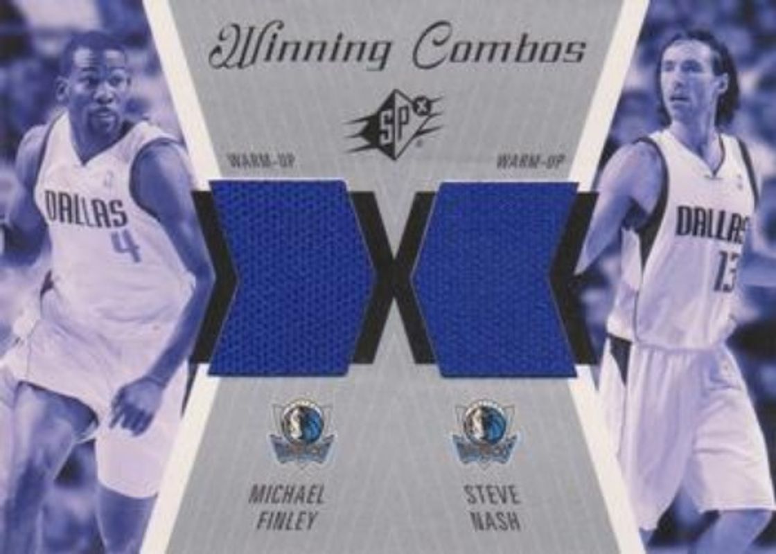 2003 SPx #WC12 Winning Materials Combos