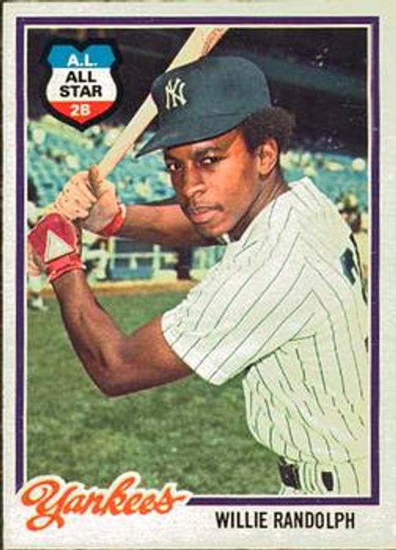 Willie Randolph 1978 O-Pee-Chee #228 Base RAW