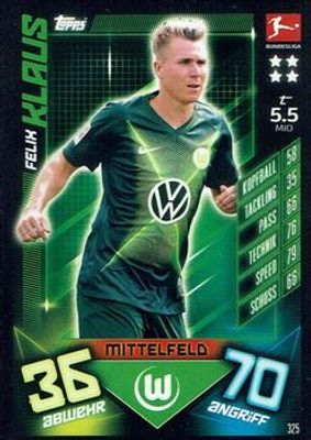 2019 Topps Match Attax Bundesliga #325 Base