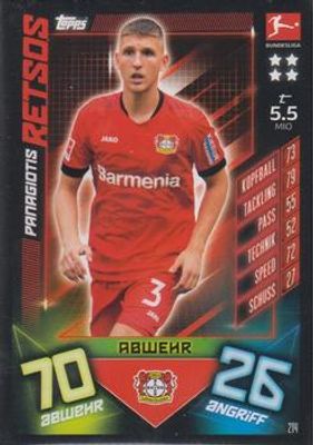 2019 Topps Match Attax Bundesliga #214 Base