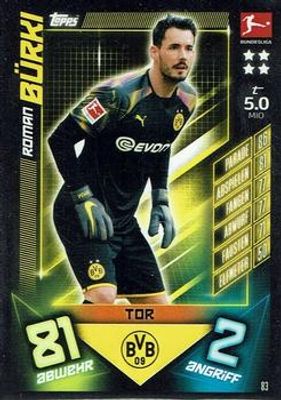 2019 Topps Match Attax Bundesliga #83 Base