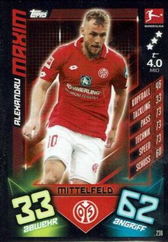 2019 Topps Match Attax Bundesliga #236 Base