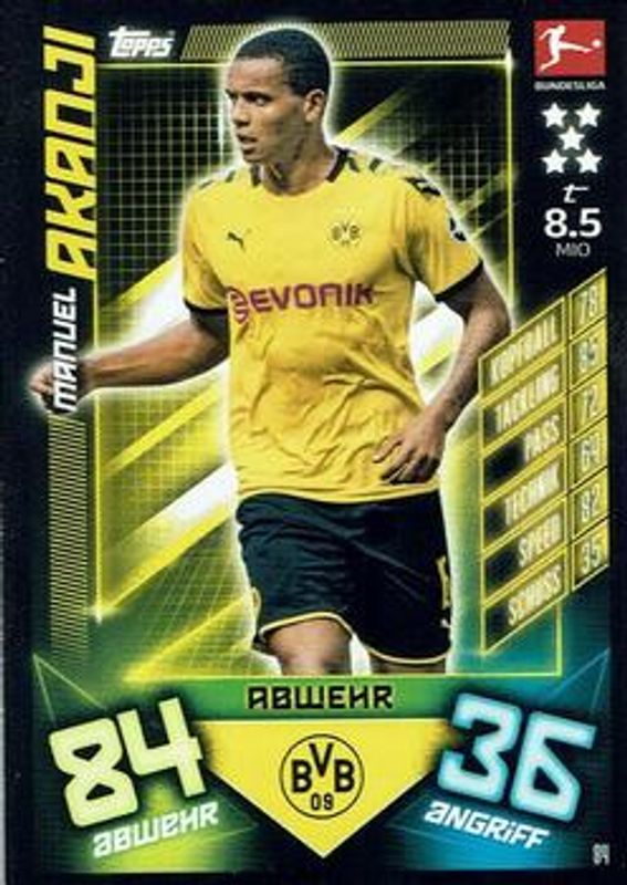 2019 Topps Match Attax Bundesliga #84 Base